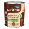 BIOTEKS / БИОТЕКС защитный состав 3 в 1 лессирующий антисептик для деревянных фасадов