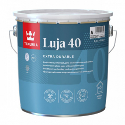 Tikkurila Luja 40 / Тиккурила Луя 40 полуглянцевая краска влагостойкая