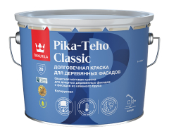 TIKKURILA PIKA TEHO CLASSIC краска акрилатная, для деревянных фасадов, матовая, база A (0,9л)