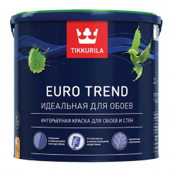 Tikkurila Euro Trend / Тиккурила Евро Тренд идеальная краска для обоев и стен