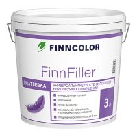 FINNCOLOR FINNFILLER шпаклевка универсальная, финишная для сухих помещений (0,9л)