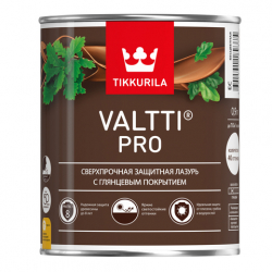 Tikkurila Valtti Pro / Тиккурила Валти Про лазурь сверхпрочная, глянцевая