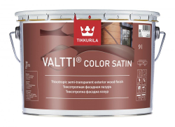 Tikkurila Valtti Color Satin / Тиккурила Валтти Колор Сатин лессирующий антисептик для дерева