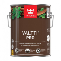 TIKKURILA VALTTI PRO лазурь сверхпрочная, защитная, глянцевая, орех (9л)