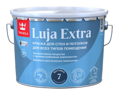 TIKKURILA LUJA EXTRA 7 краска для влажных помещений антигрибковая, акриловая, мат, база А (2,7л)