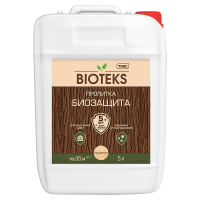 ТЕКС BIOTEKS биозащита пропитка для защиты древесины, бесцветный (5л)