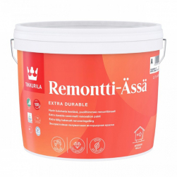 Tikkurila Remontti Assa / Тиккурила Ремонтти Ясся полуматовая краска для стен и потолков