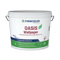 FINNCOLOR OASIS WALLPAPER краска для обоев и стен водно-дисперсионная, база A гл/мат (0,9л) FINNCOLOR OASIS WALLPAPER краска для обоев и стен водно-дисперсионная, база A гл/мат (0,9л)