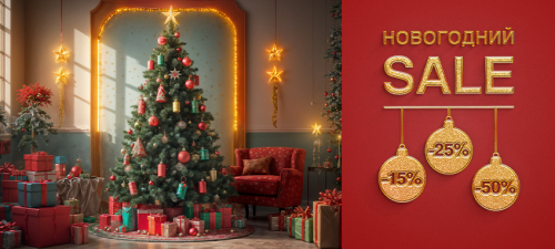 Новогодний Sale!
