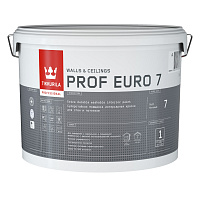 TIKKIVALA (TIKKURILA) PROF EURO 7 краска интерьерная, суперстойкая, матовая, база A (9л)