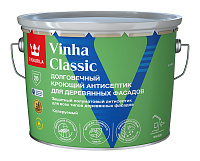 TIKKIVALA (TIKKURILA) VINHA CLASSIC антисептик кроющий, водоразбав., полуматовый, база VC 9л TIKKIVALA (TIKKURILA) VINHA CLASSIC антисептик кроющий, водоразбав., полуматовый, база VC 9л