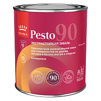 TIKKIVALA (TIKKURILA) PESTO 90 эмаль алкидная, универсальная, высокоглянцевая, база C (0,9л)