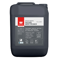 TIKKIVALA (TIKKURILA) FACADE DEEP PRIMER грунтовка укрепляющая для фасада и цоколя (10л)