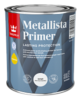 TIKKURILA METALLISTA PRIMER грунтовка антикоррозионная матовая, база А, (0,9л)