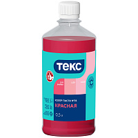 ТЕКС ПАСТА колер паста универсальная, красный №1 (0,5л)
