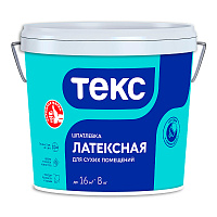 ТЕКС ЛАТЕКСНАЯ шпатлевка для сухих помещений (8кг)