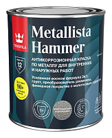 TIKKURILA METALLISTA HAMMER краска по ржавчине 3 в 1, молотковая, глянц, серебристый (0,8л) new TIKKURILA METALLISTA HAMMER краска по ржавчине 3 в 1, молотковая, глянц, серебристый (0,8л) new