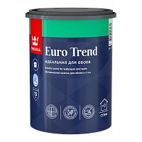 TIKKIVALA (TIKKURILA) EURO TREND краска интерьерная, для обоев и стен, база C (0,9л)