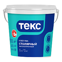 ТЕКС УНИВЕРСАЛ клей ПВА столярный для древесины (1кг)