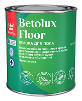 TIKKURILA BETOLUX FLOOR краска для пола, алкидно-уретановая, глянцевая, база A (0,9л) TIKKURILA BETOLUX FLOOR краска для пола, алкидно-уретановая, глянцевая, база A (0,9л)