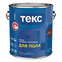 ТЕКС ПРОФИ ДЛЯ БЕТОННЫХ ПОЛОВ эмаль на алкидно-уретановой основе, красно-коричневый (2,7л)