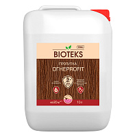 ТЕКС BIOTEKS ОГНЕPROFIT I ГРУППА состав для защиты древесины, с розовым индикатором (10л)