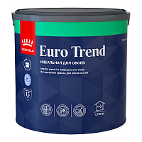 TIKKIVALA (TIKKURILA) EURO TREND краска интерьерная, для обоев и стен, база C (2,7л)