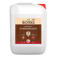 ТЕКС BIOTEKS ОГНЕБИОЗАЩИТА II ГРУППА состав для защиты древесины, с розовым индикатором (10л)