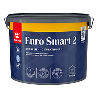 TIKKIVALA (TIKKURILA) EURO SMART 2 краска интерьерная, для стен и потолка, база А (9л)