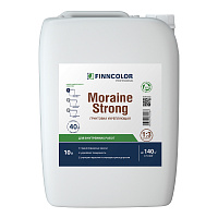 FINNCOLOR MORAINE STRONG грунтовка укрепляющая для внутренних работ, концентрат 1:3 (10л)