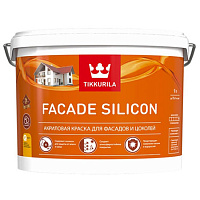TIKKIVALA (TIKKURILA) FACADE SILICON краска акриловая, для фасадов, база C (9л)