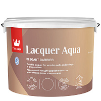 TIKKIVALA (TIKKURILA) EURO LACQUER AQUA лак интерьерный, антисептирующий водный, полуглянц (9л)