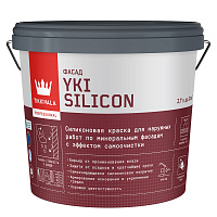 TIKKIVALA (TIKKURILA) YKI SILICON краска силиконовая фасадная, глубокоматовая, база A (2,7л)