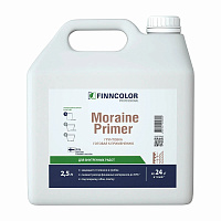 FINNCOLOR MORAINE PRIMER грунтовка пропиточная для сухих и влажных помещений (2,5л)