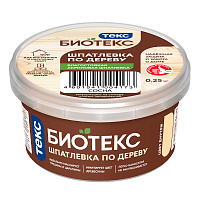 ТЕКС БИОТЕКС шпатлевка по дереву, универсальная, акриловая, сосна (0,25кг)