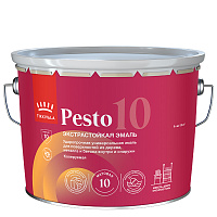 TIKKIVALA (TIKKURILA) PESTO 10 эмаль стойкая, алкидная, универсальная, матовая, база A (9л)
