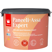TIKKIVALA (TIKKURILA) PANEELI ASSA EXPERT EP лак для стен и потолков, акриловый, матовый (9л)