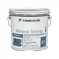 FINNCOLOR MINERAL STRONG краска фасадная, водно дисперсионная, матовая, база A (2,7л)