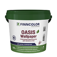 FINNCOLOR OASIS WALLPAPER краска для обоев и стен водно-дисперсионная, база C гл/мат (0,9л)