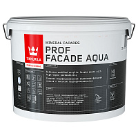 TIKKIVALA (TIKKURILA) PROF FACADE AQUA краска фасадная, силикон модифициров, гл/мат, база C (9л)