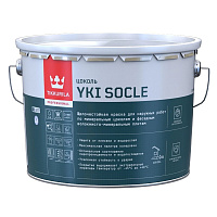 TIKKIVALA (TIKKURILA) YKI SOCLE краска для цоколя, щелочестойкая, в/д, матовая, база C (9л)