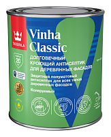 TIKKIVALA (TIKKURILA) VINHA CLASSIC антисептик кроющий, водоразбав., полуматовый, база VVА (0,9л)