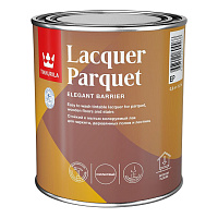 TIKKIVALA (TIKKURILA) LACQUER PARQUET лак паркетный износост., алкидно-уретановый, полумат (0,9л)
