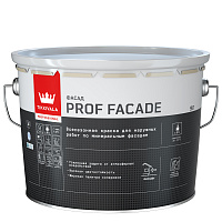 TIKKIVALA (TIKKURILA) PROF FACADE краска фасадная, всесезонная, органоразбавляемая, база C (9л)