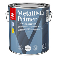 TIKKURILA METALLISTA PRIMER грунтовка антикоррозионная матовая, база А, (2,5л)