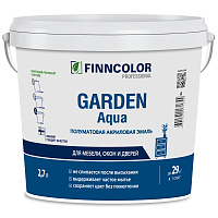 FINNCOLOR GARDEN AQUA эмаль акриловая для внутренних работ, полуматовая, база С (2,7л) FINNCOLOR GARDEN AQUA эмаль акриловая для внутренних работ, полуматовая, база С (2,7л)