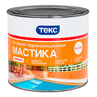ТЕКС УНИВЕРСАЛ мастика битумная гидроизоляционная, черный (1,8кг)