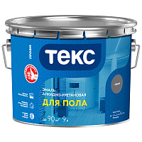 ТЕКС ПРОФИ ДЛЯ БЕТОННЫХ ПОЛОВ эмаль на алкидно-уретановой основе, серый (9л)
