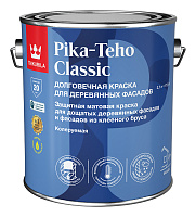 TIKKURILA PIKA TEHO CLASSIC краска акрилатная, для деревянных фасадов, матовая, база C (2,7л) TIKKURILA PIKA TEHO CLASSIC краска акрилатная, для деревянных фасадов, матовая, база C (2,7л)