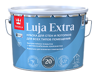 TIKKURILA LUJA EXTRA 20 краска для влажных помещений антигрибковая акриловая п-мат, база А (9л)